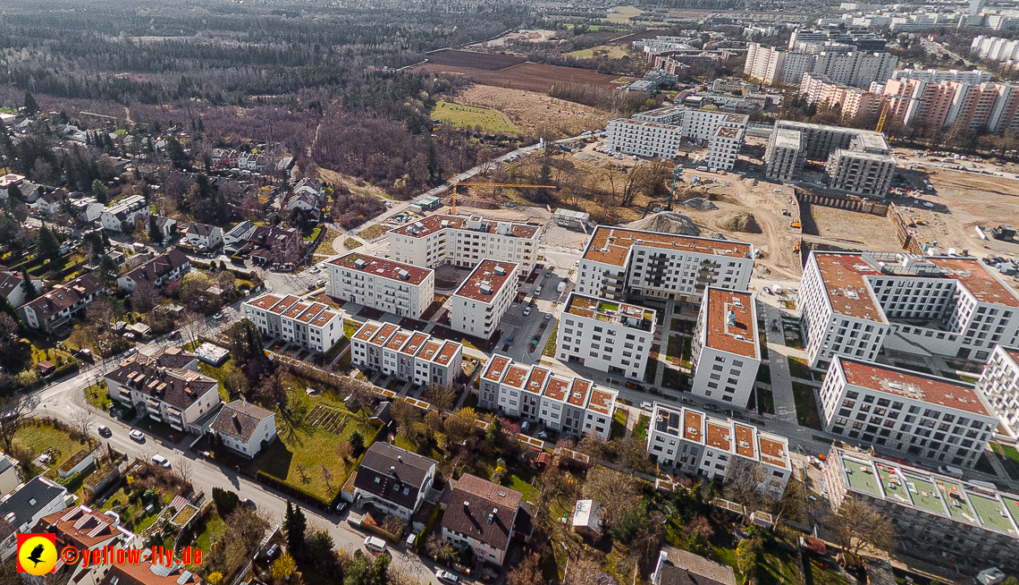 22.03.2023 - Baustele und Wohnanlage Alexisquartier